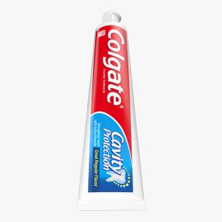 3D Tube Colgate Toothpaste model