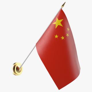 3D model Wall Flag China