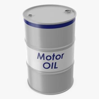 3D Motor Oil Barrel