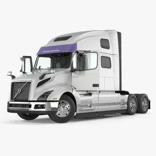 3D Volvo VNL 860 Truck 2018 Rigged