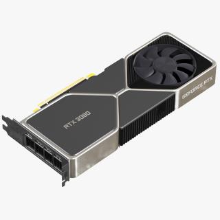 3D model Nvidia GeForce RTX 3080 Founders Edition