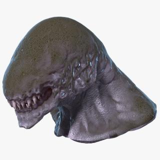 3D Monster Beast Head model