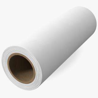 3D Paper Roll White
