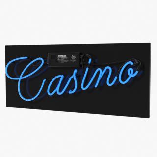 3D Neon Sign Casino