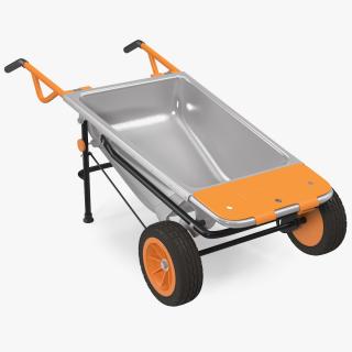 3D model WORX Aerocart 8in1 Wheelbarrow Yard Cart