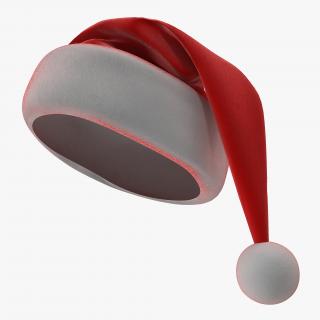 3D model Santa Claus Hat