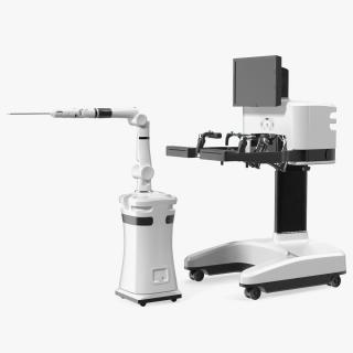 3D Robotic Surgical System model