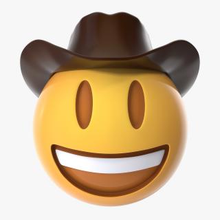 Cowboy Emoji 3D