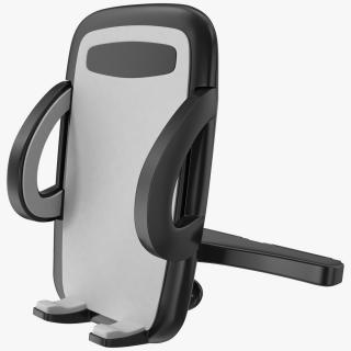 3D Phone Holder for Car CD Slot model