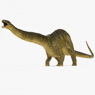 Apatosaurus Dinosaur Fighting Pose 3D model