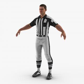 3D model American Football Referee
