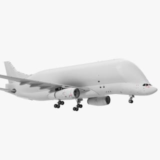 3D Large Transport Aircraft Rigged