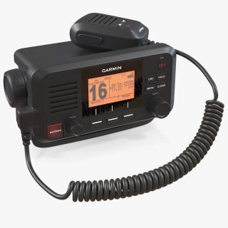 Garmin VHF 110 Fixed Mount Marine Radio 3D model