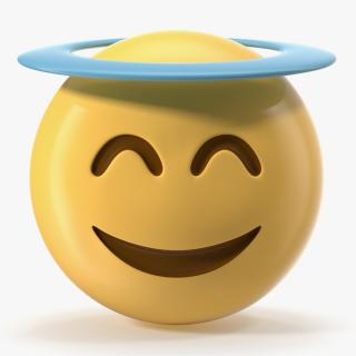 3D model Halo Emoji