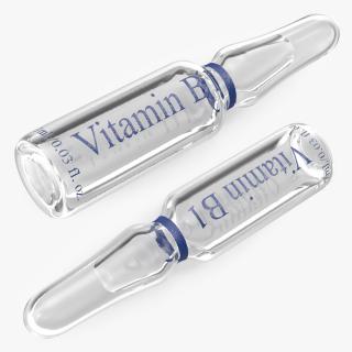 3D Vitamin B1 Thiamine 1ml Ampoule
