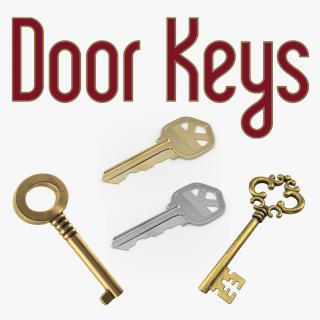 3D model Door Keys Collection