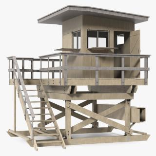 3D model Lifeguard House