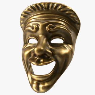 3D Comedy Mask