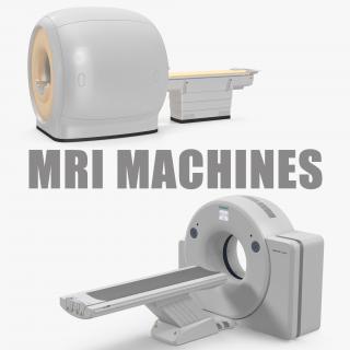 3D Mri Machines Collection model