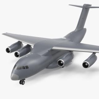 3D Large Military Transport Aircraft model