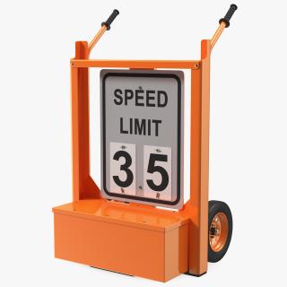 Speed Display Dolly 3D model