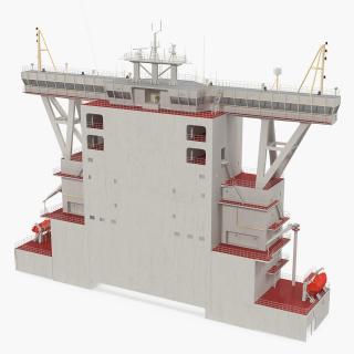 3D model Cargo Ship Deckhouse