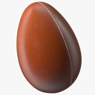 3D Milk Chocolate Egg model