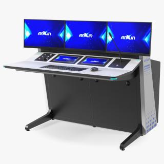 3D Anxin Control Room Console
