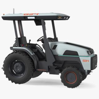 3D model Monarch Fully Electric Tractor