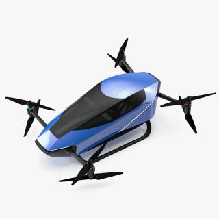 3D Electric Flying Car for Two Seats model
