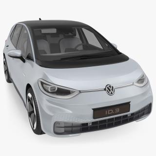 3D model Volkswagen ID3 Simple Interior