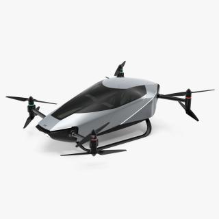 3D model Evtol Flying Car Xpeng X2