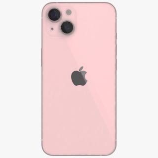 3D model Pink Apple iPhone 13