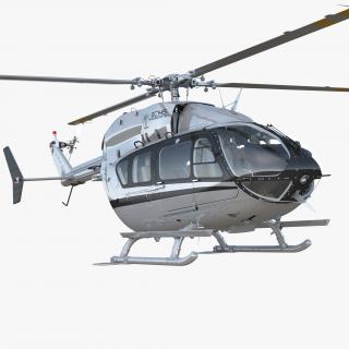 3D Light Utility Helicopter Eurocopter EC145