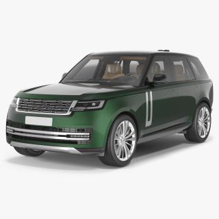 3D model Luxury European SUV Simple Interior