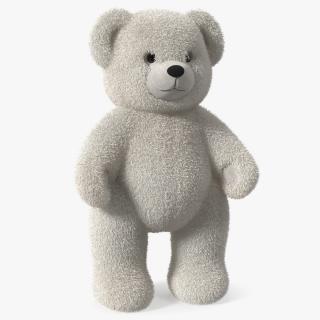 3D Teddy Bear Light Color Fur