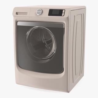 3D Washing Machine Beige