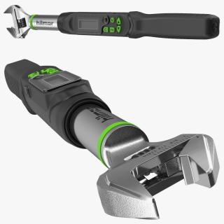 3D Hilmor Digital Adjustable Torque Wrench OFF model