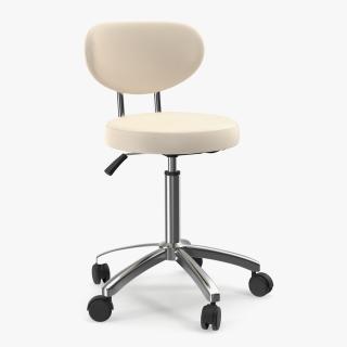 3D Medical Office Chair Beige