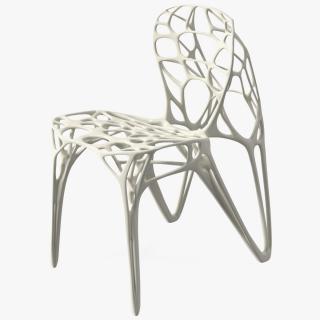 Modern GENERICO Chair White 3D