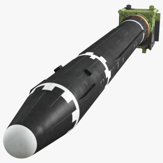 3D Hwasong-15 Intercontinental Ballistic Missile Clean