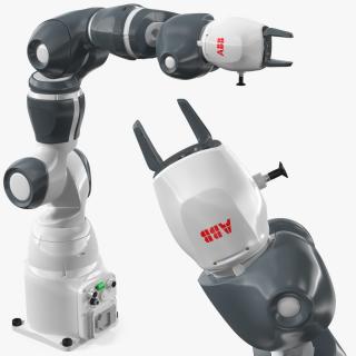 ABB YuMi IRB 14050 Single Arm Collaborative Robot 3D model