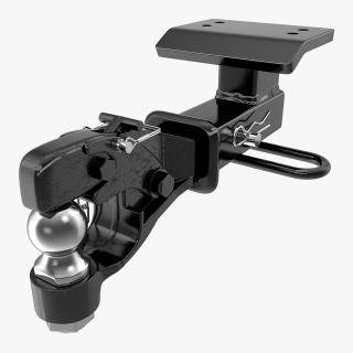 3D Ball and Pintle Combo Tow Hitch