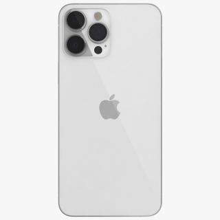 iPhone 13 Pro Max Silver 3D model