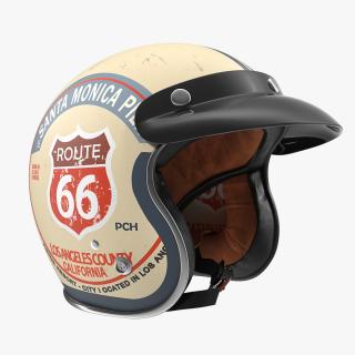 3D model Torc Route 66 Helmet