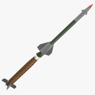 3D model Surface to Air Missile Generic