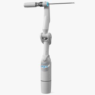 3D model DLR MIRO Medical Versatile Robotic Arm Rigged