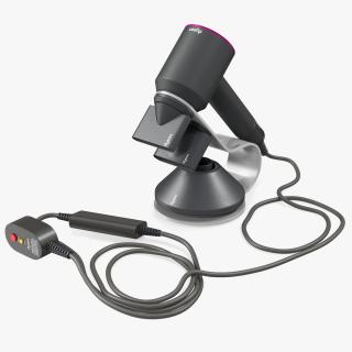 3D Dyson Supersonic Hair Dryer with Stand Fuchsia