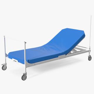 Stryker Emergency Relief Bed 30 Degrees 3D model