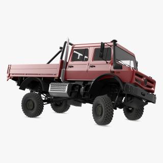 Off Road Cargo Truck Rigged 3D